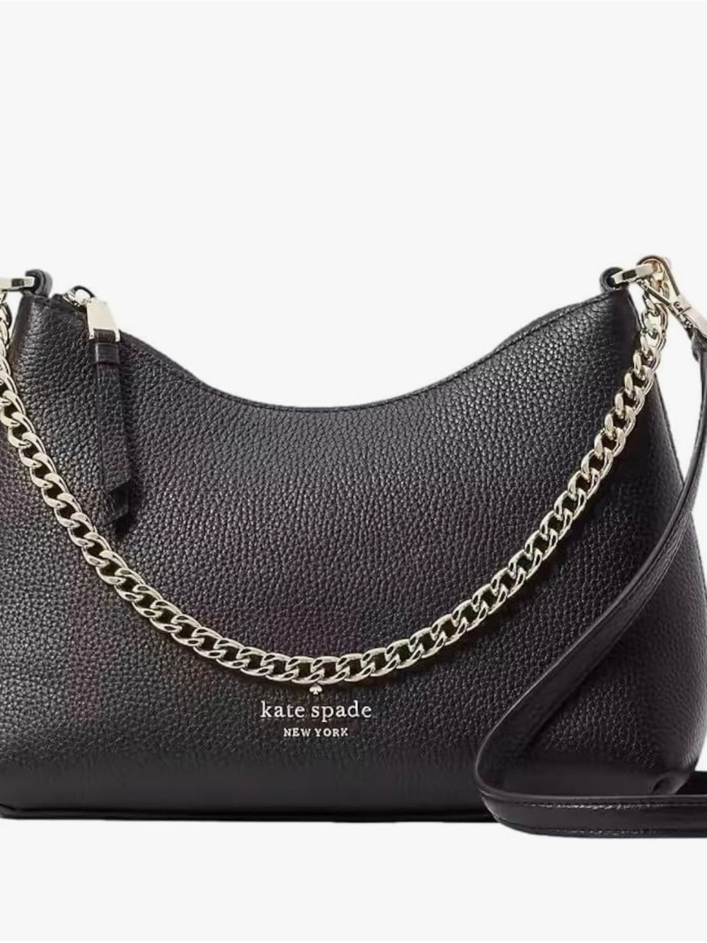 Kate Spade New York Women's Zippy Pebbeled Leather Convertible Crossbody Bag